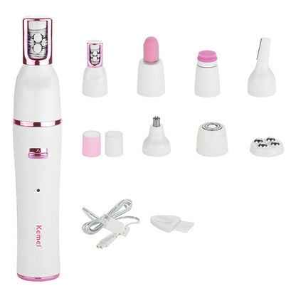 7in1 Women Epilator Electric Facial Hair Remover